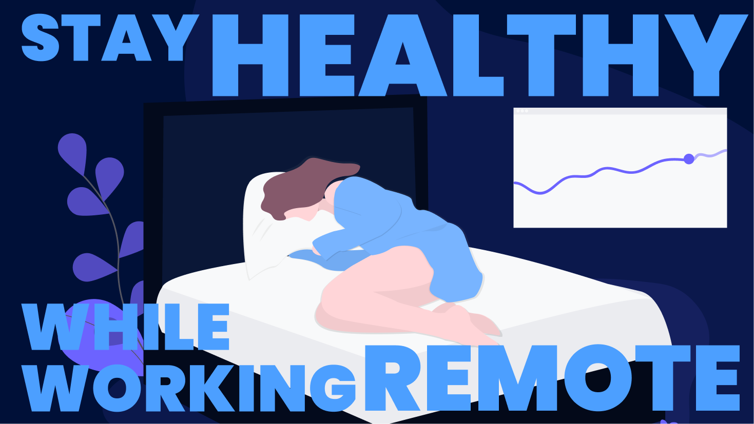 How to stay healthy while working remotely