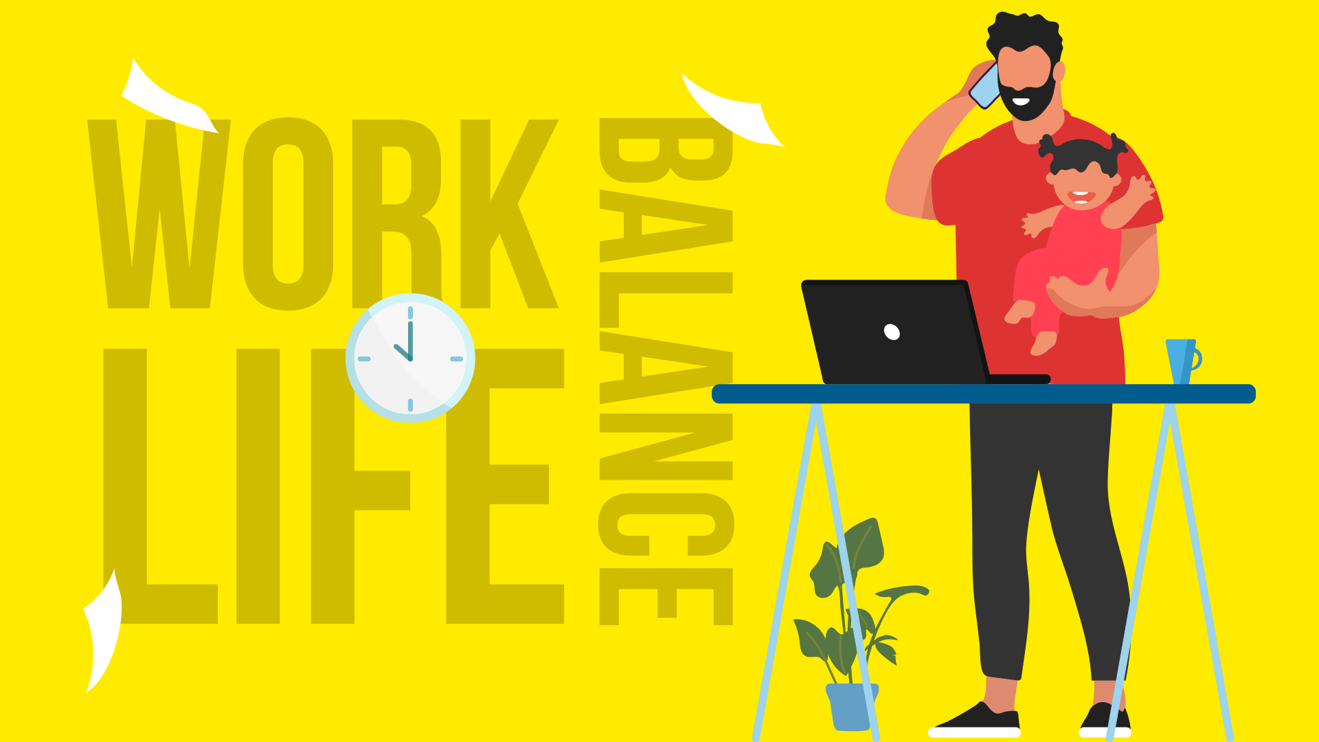 Working remotely: finding balance between working hours and private life